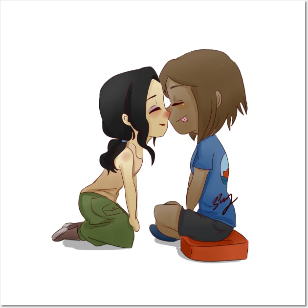 Korrasami chibis Wall Art by BerrylaBerrosa92